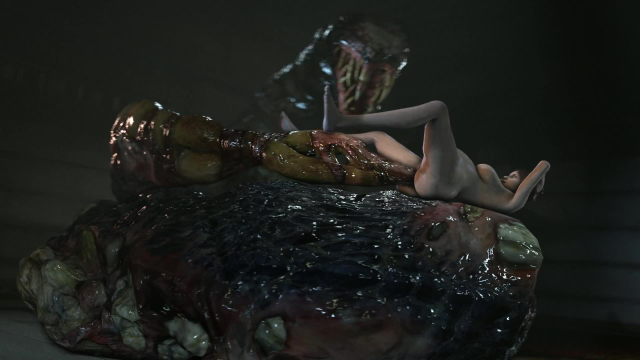 rebecca chambers+yawn (resident evil)