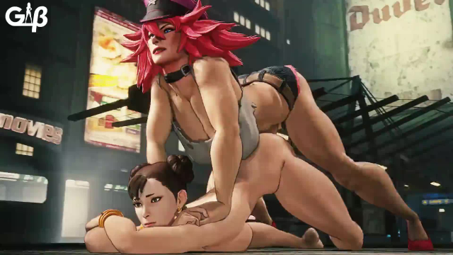 chun-li+poison (final fight)