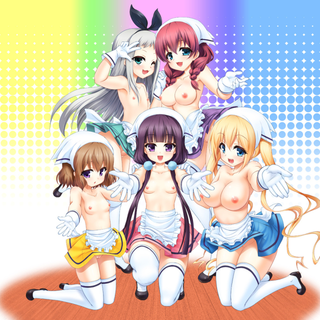 amano miu+hinata kaho+hoshikawa mafuyu+kanzaki hideri+sakuranomiya maika